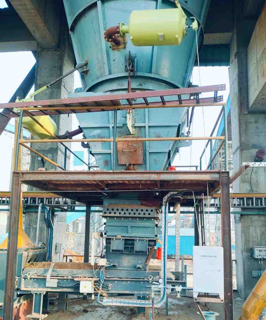 ubon india air blaster air cannon solve Bulk Material Flow Problems